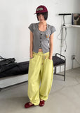 3-BUTTON PUNCHING CARDIGAN