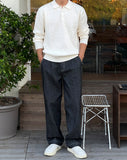 Bunny one-tuck back banding raw denim