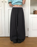 Paulbe Wide Banding Pants