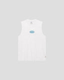 No.061 EMBROIDERED EMBLEM LOGO SLEEVELESS