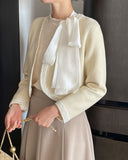 Wilett Sequins Bolero Crop Cardigan