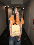 POP STRIPE HALF T