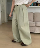 Tokoni Pintuck Cotton Pants