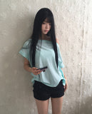Lecan Off-Shoulder Short Sleeve T-shirt