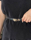 Rubis Gold Buckle Belt