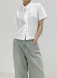 Andy Minimal Cropped Shirt
