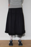 LACE FRILL LONG SK