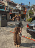 Thorpe Front Diagonal Balloon Cargo Pants