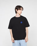 Blue Ceiling Small Drawing Smile Short Sleeve Tee