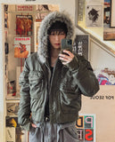 Winnie's Pocket Crop Flight Padding Jumper