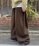 [BAONHAUS] Carit Banding Knit Balloon Pants