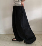 Plogod Summer Cotton Wide Pants