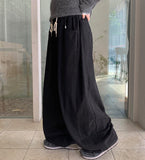 [Unisex] Posins Cotton Banding Balloon Wide Pants