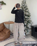 Lark Fingerhole Henley Neck Long Sleeve T-Shirt