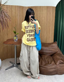 Ruben Color Word Short Sleeve T-shirt