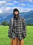Authentic Hoodie Check Shirt