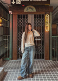 Bonnie Low Rise Wide Denim Pants