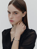 [Premium Plating] Precise AB(W) Double Cuff Bangle M