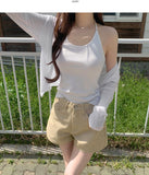 Cover Halter Neck Slim Sleeveless
