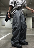 Wide Gorpcore Nylon Pants Track Pants Jogger Pants