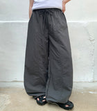 Ops Summer Banding Nylon Wide Pants