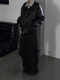 (unisex) Lumiere Overfit Leather Jacket