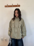 Carew Pocket Cotton Over Bomber Jacket