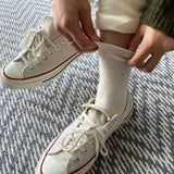 Daily basic ribbed socks