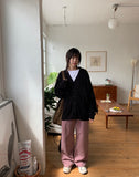[unisex] Mebon over knit cardigan