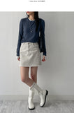 Modal Warmer Color Matching T-Shirt