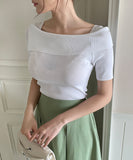 Fierun Off Shoulder Knit