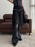 Raven Drape Skirt