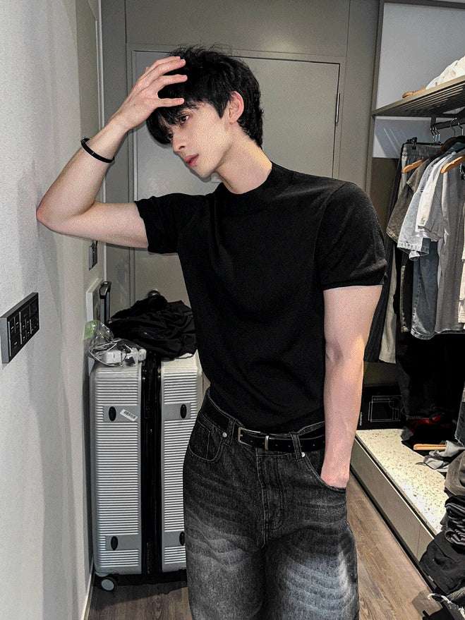 【COSYHARU】Micro Brush Cool Denim Pants COSYHARU (コシハル) - マイクロブラシクールデニムパンツ