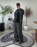 Felon Rivers Wide Cotton Pants