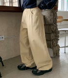 [unisex] Poimin Burton Cotton Wide Pants