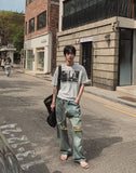 Kuda Damaged Wide Denim Pants