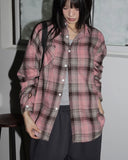 Stu Strawberry Chocolate Latte Pink Check Shirt