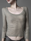 Bonnie See-Through Long Sleeve