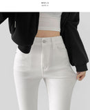 [Peach fuzz] Winter Long Length Span Long Boot Cut Cotton Pants