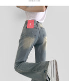 Wide Boot Cut Fit Denim Pants