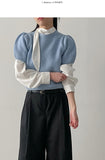 Hime Puff Crop Knit