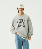 Big Line Bear Smile Sweatshirt