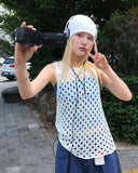 NET SUMMER SLEEVELESS NT