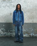 OBLATE BIKER DENIM JACKET