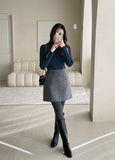 Anube Alpaca A-Line Mini Skirt