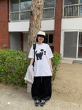[unisex] Lepan Printing Over Short Sleeve Tee