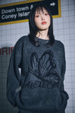 Butterfly Brushed Sweater