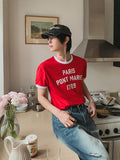 Marie 1789 Ringer Short Sleeve T-shirt