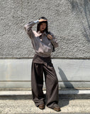 Retum Pocket Button Cotton Short Jacket