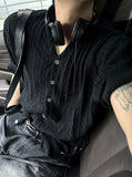 Museum Semi Over Short Sleeve Cardigan